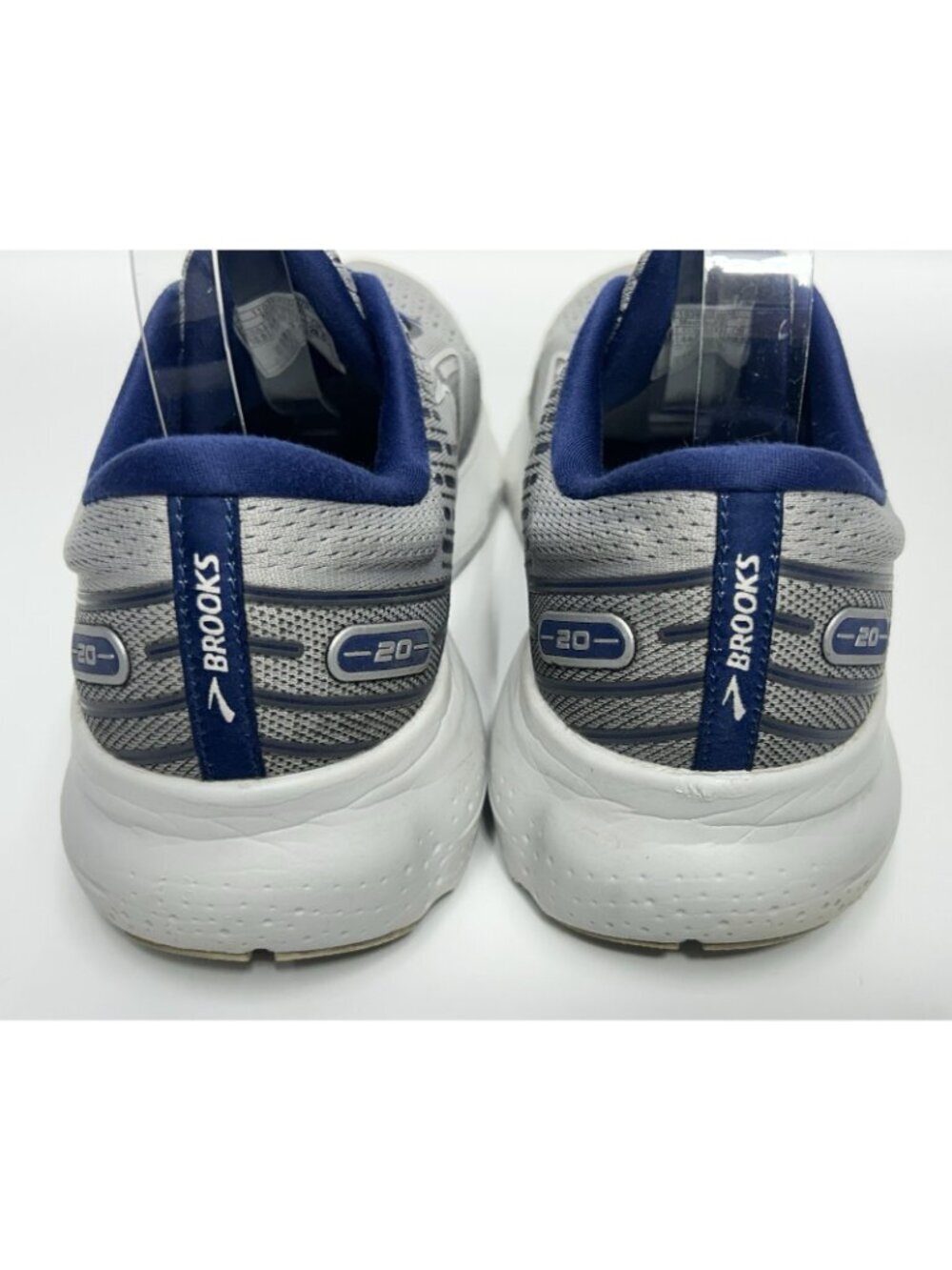 Brooks Glycerin 20 Mens Shoes Size 10.5 Grey Blue Gym Running Trainers - Picture 5 of 10